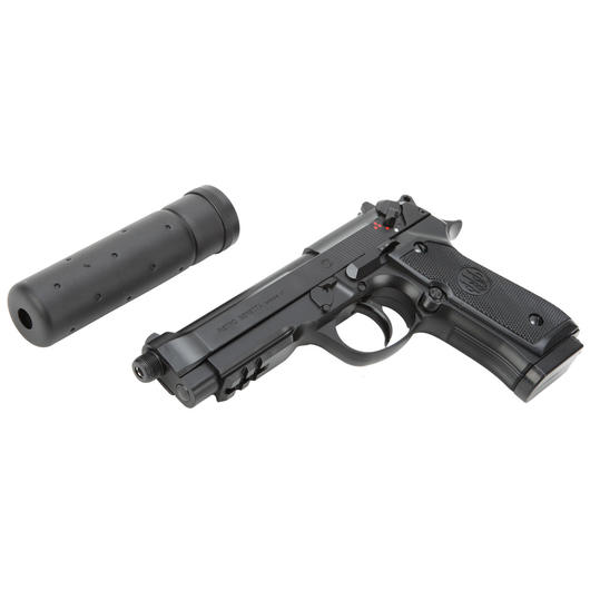 Umarex Beretta M92 A1 Tactical Metallschlitten Komplettset AEP 6mm BB schwarz Bild 2