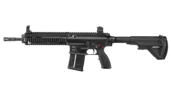 Heckler & Koch HK417 D Airsoft Vollmetall Gas-Blow-Back 6mm BB schwarz Bild 1