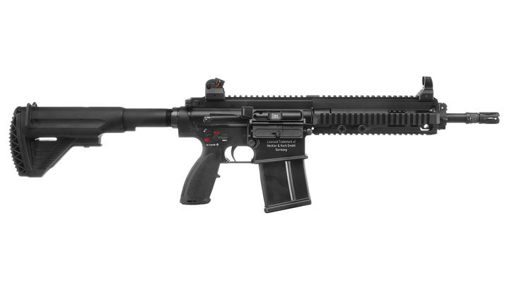 Heckler & Koch HK417 D Airsoft Vollmetall Gas-Blow-Back 6mm BB schwarz Bild 2