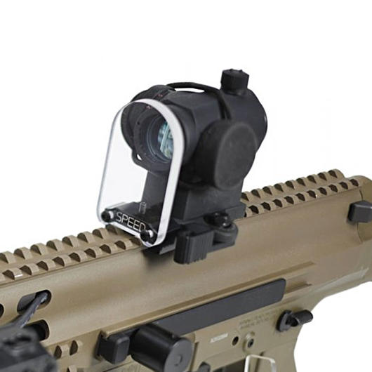 Speed Airsoft T1 BB Schutzschild fr 21mm Montageschienen Bild 1