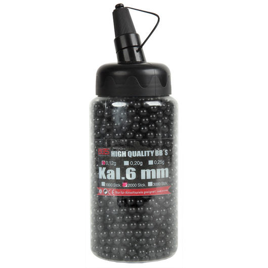 BGS HQ BBs 0.12g 6mm 2.000er Speedloader schwarz