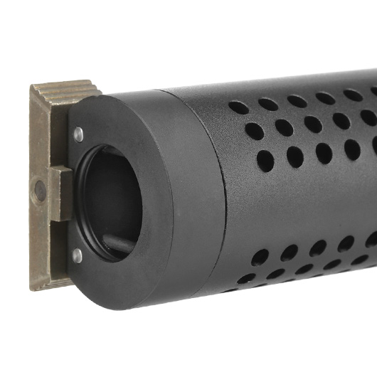 ICS NT3 QD Aluminium Silencer f. ICS M4 / M16 Birdcage Flash-Hider schwarz Bild 5