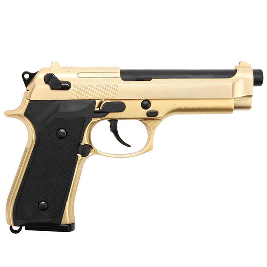 Wei-ETech M92F Vollmetall GBB 6mm BB 24K Gold-Plated Edition Bild 2