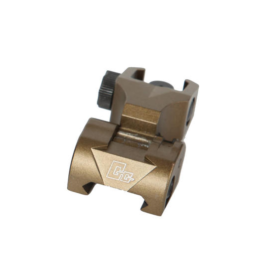 G&G Flip-Up Rear Battle Sight f. 21mm Schienen Desert Tan Bild 1