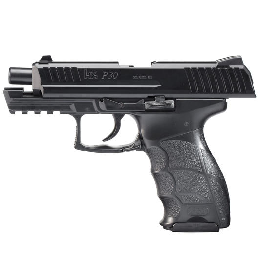 Umarex Heckler & Koch P30 mit Metallschlitten Springer 6mm BB schwarz Bild 2