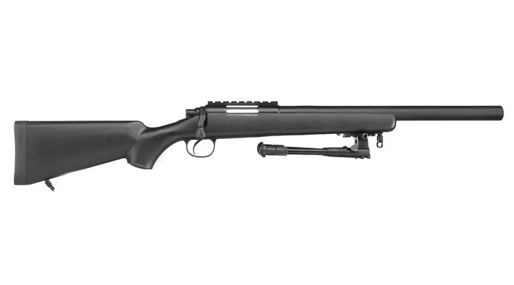 Well M700 Short-Type Snipergewehr inkl. Zweibein Springer 6mm BB schwarz Bild 2