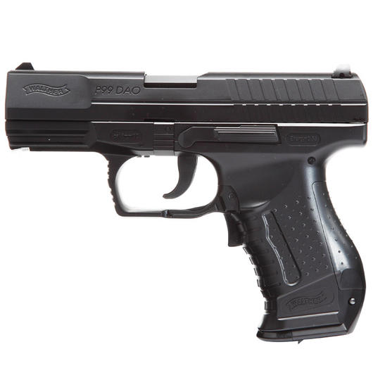 Walther P99 DAO Airsoft elektr. Blowback EBB 6mm BB schwarz Bild 1