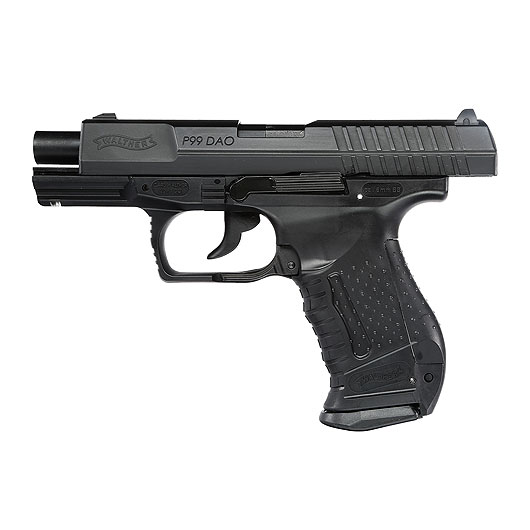Walther P99 DAO CO2 Blowback Softair 6mm BB schwarz Bild 1