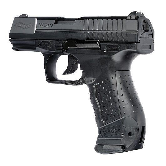 Walther P99 DAO CO2 Blowback Softair 6mm BB schwarz Bild 3