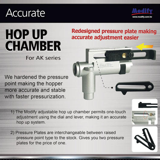 Modify AK Accurate Metal Hop-Up Chamber Set Bild 2