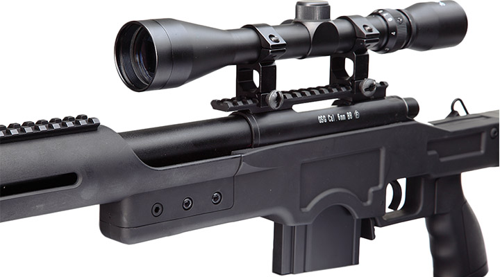 Ersatzteilset Well MB4410D MSR Snipergewehr Springer 6mm BB schwarz Bild 3