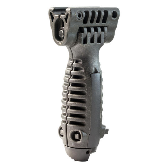Evolution Heavy Duty Tactical Bipod Frontgriff mit integriertem Zweibein f. 20 - 22mm Schienen oliv Bild 1