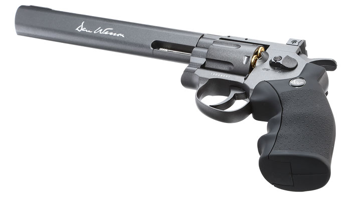 ASG Dan Wesson 8 Zoll Revolver CO2 6mm BB schwarz Low Power Version Bild 4
