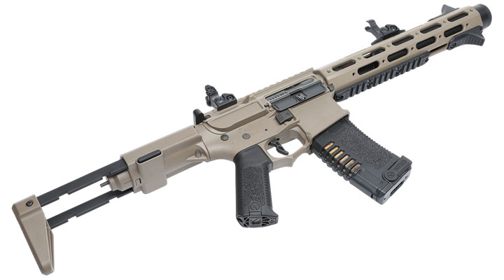 Ares Amoeba M4 AM-013 EFC-System S-AEG 6mm BB Dark Earth Bild 4