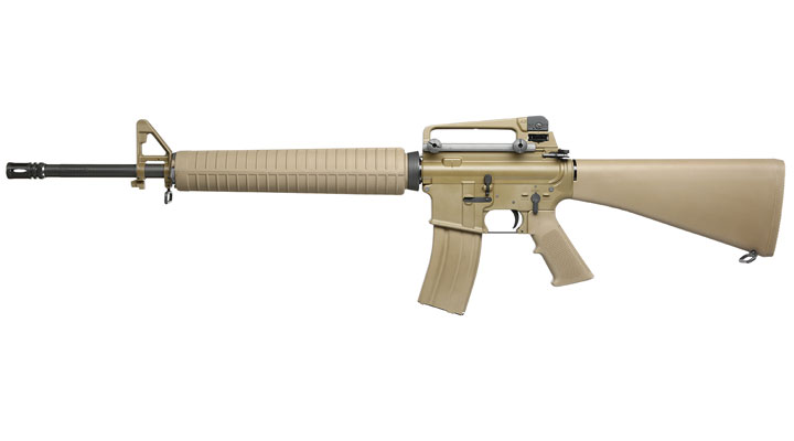 Socom Gear M16A3 Rifle Vollmetall AWSS Open-Bolt Gas-Blow-Back 6mm BB desert Bild 1