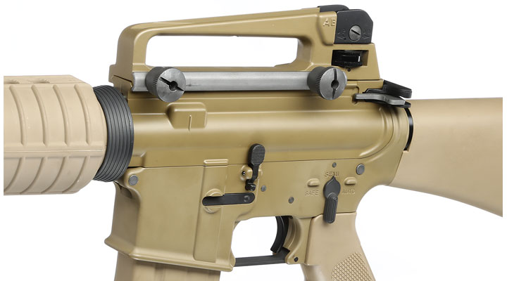 Socom Gear M16A3 Rifle Vollmetall AWSS Open-Bolt Gas-Blow-Back 6mm BB desert Bild 7