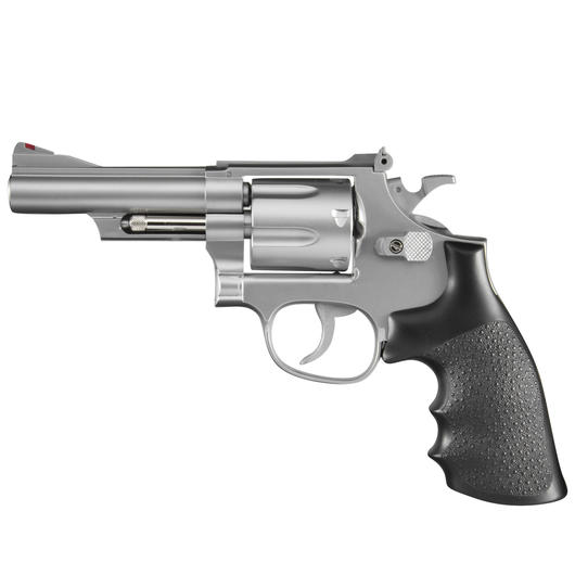 UHC M-19 4 Zoll Revolver mit Hlsen Springer 6mm BB silber / schwarz Bild 1