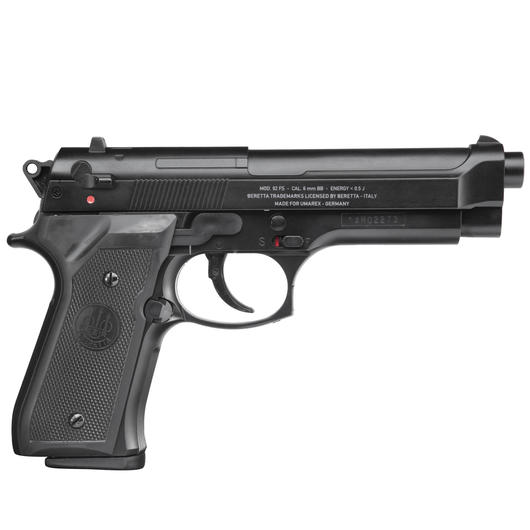 Beretta M92 FS HME Airsoft Metallschlitten Springer 6mm BB schwarz Bild 2