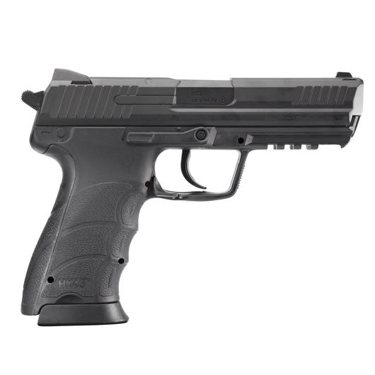 Heckler & Koch HK45 Softair mit Metallschlitten CO2 NBB 6mm BB schwarz Bild 2