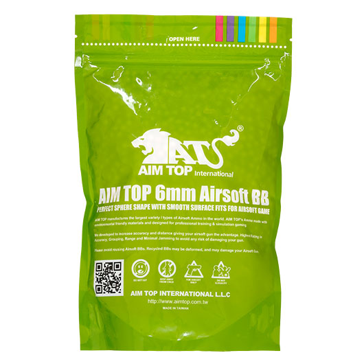 AIM Top High Precision BIO BBs 0,25g 3.800er Beutel light-grey Bild 1