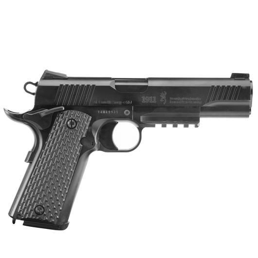 Browning 1911 HME Metallschlitten Springer 6mm BB schwarz Bild 2