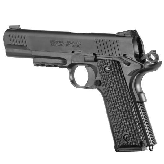 Browning 1911 HME Metallschlitten Springer 6mm BB schwarz Bild 3