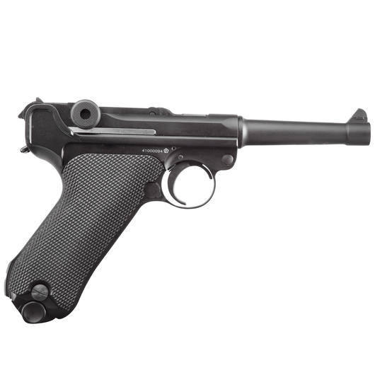 KWC P08 Airsoft Vollmetall CO2 BlowBack 6mm BB schwarz Bild 2
