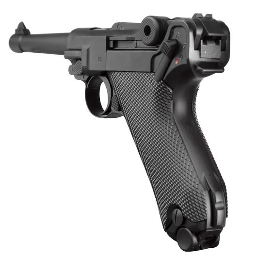 KWC P08 Airsoft Vollmetall CO2 BlowBack 6mm BB schwarz Bild 3