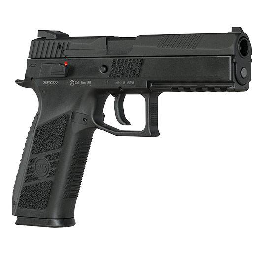 KJ Works CZ P-09 Duty mit Metallschlitten GBB 6mm BB schwarz inkl. Koffer Bild 9