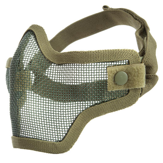 101 INC Gittermaske halb oliv