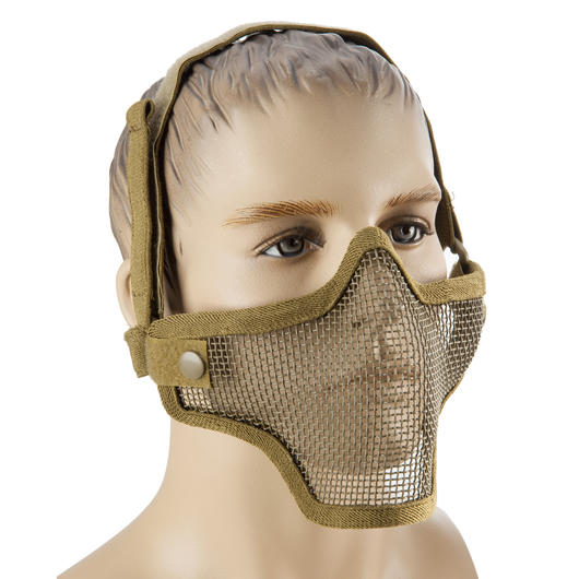 101 INC Gittermaske halb sand Bild 2