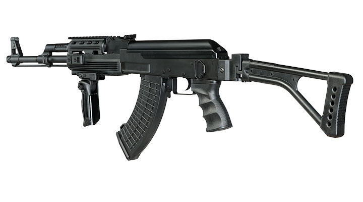 Cyma AK47 Tactical mit Klappschaft Sport Series S-AEG 6mm BB schwarz Bild 11