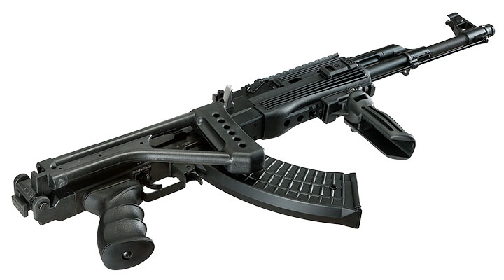 Cyma AK47 Tactical mit Klappschaft Sport Series S-AEG 6mm BB schwarz Bild 5