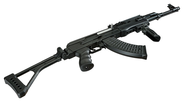 Cyma AK47 Tactical mit Klappschaft Sport Series S-AEG 6mm BB schwarz Bild 6