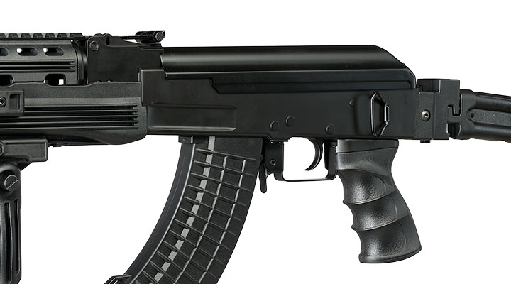 Cyma AK47 Tactical mit Klappschaft Sport Series S-AEG 6mm BB schwarz Bild 8