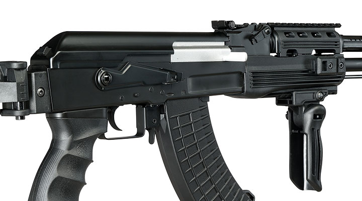 Cyma AK47 Tactical mit Klappschaft Sport Series S-AEG 6mm BB schwarz Bild 9