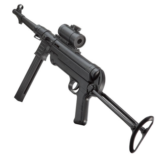 D.E. MP40 Airsoft Maschinenpistole Springer 6mm BB schwarz Bild 3