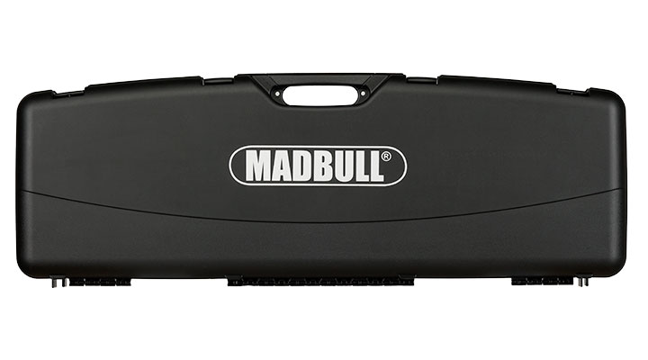 Madbull Waffenkoffer Premium 118 x 42 x 12 cm mit Zahlenschlsser / Waben-Schaumstoff schwarz Bild 2