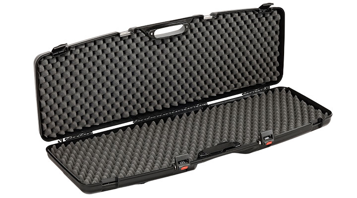 Madbull Waffenkoffer Premium 118 x 42 x 12 cm mit Zahlenschlsser / Waben-Schaumstoff schwarz Bild 4