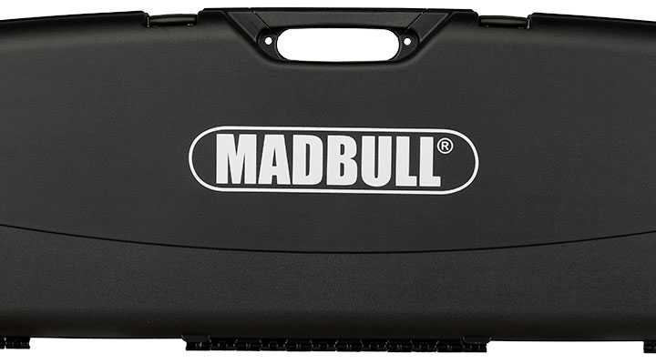 Madbull Waffenkoffer Premium 118 x 42 x 12 cm mit Zahlenschlsser / Waben-Schaumstoff schwarz Bild 8