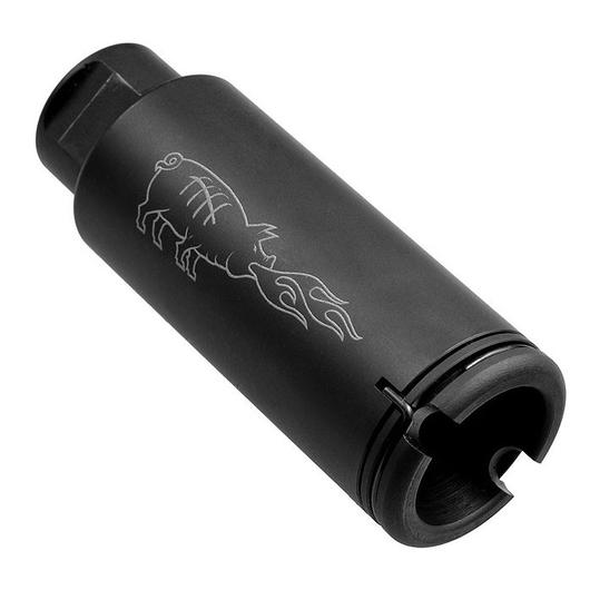 MadBull / Noveske KX5 Aluminium Flash Suppressor 14mm- schwarz Bild 1