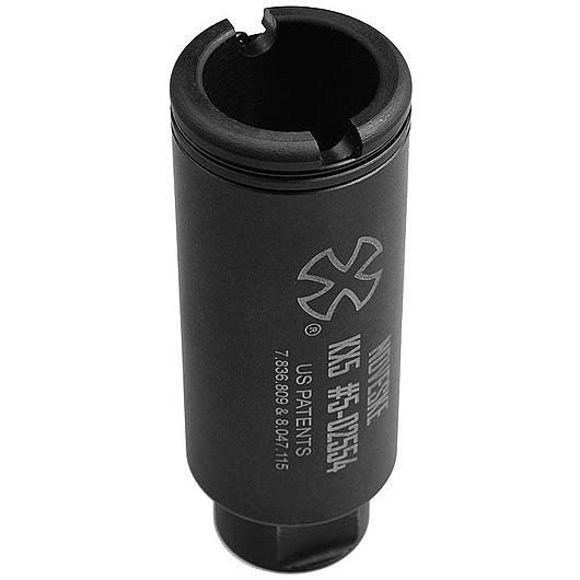 MadBull / Noveske KX5 Aluminium Flash Suppressor 14mm- schwarz Bild 2