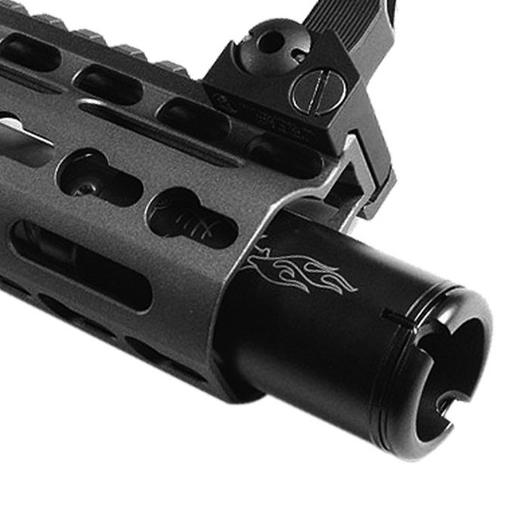 MadBull / Noveske KX5 Aluminium Flash Suppressor 14mm- schwarz Bild 4