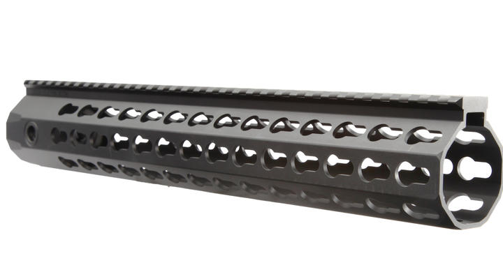 MadBull / Knight's Armament M4 URX4 Forend KeyMod Handguard 13 Zoll schwarz Bild 1