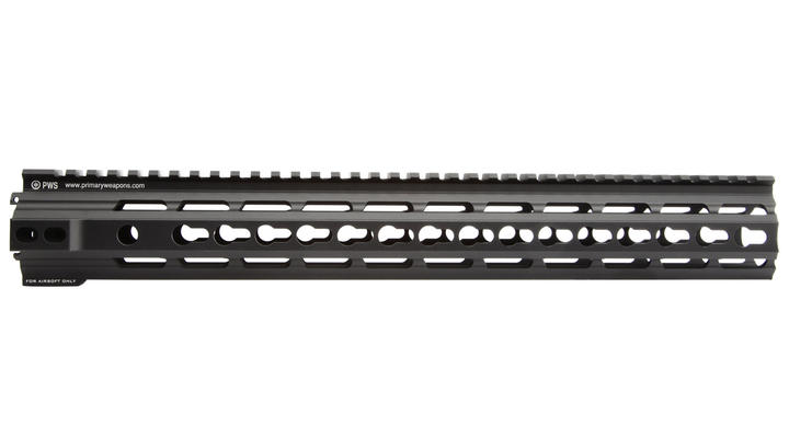 MadBull / PWS M4 DI Aluminium KeyMod Handguard 15 Zoll schwarz Bild 2