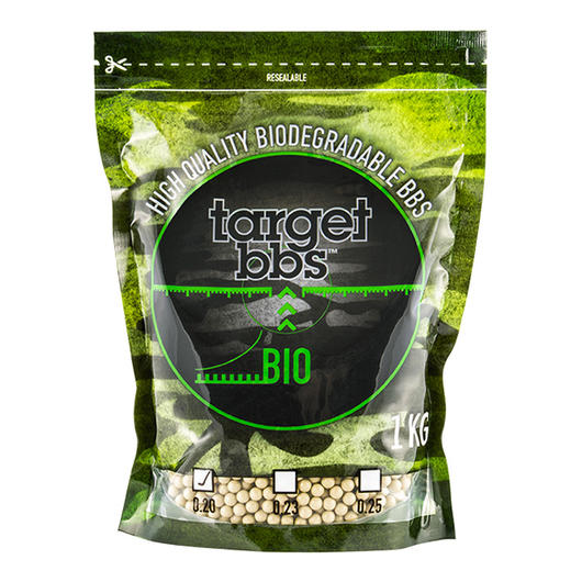 Target BBs High Quality Bio BBs 0,20g 5.000er Beutel Tan