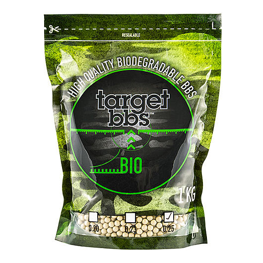 Target BBs High Quality Bio BBs 0,25g 4.000er Beutel Tan