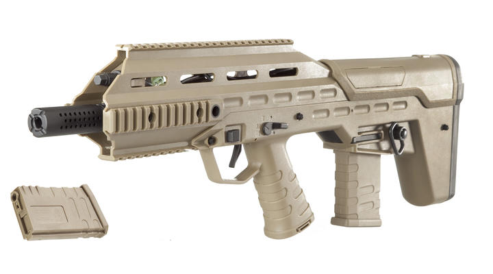 APS UAR 501 Airsoft Urban Assault Rifle S-AEG 6mm BB Dark Earth Tan - Version 2