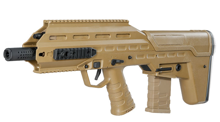 APS UAR 501 Airsoft Urban Assault Rifle S-AEG 6mm BB Dark Earth Tan - Version 2