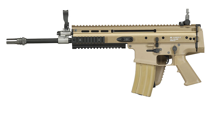 Wei-ETech Socom-L MK16 Mod 0 Vollmetall S-AEG 6mm BB desert Bild 2